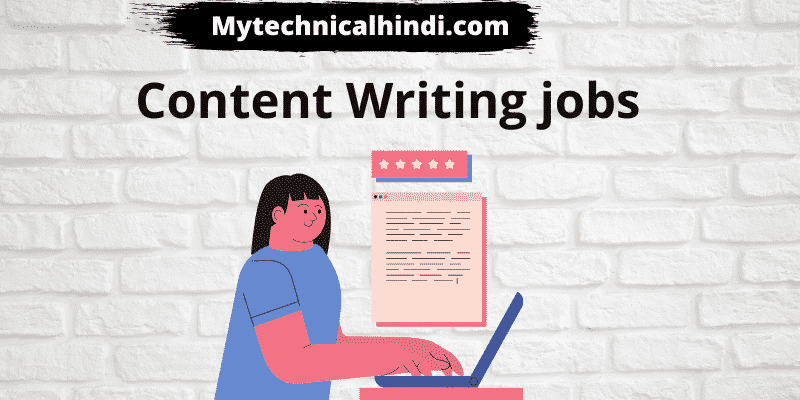 article writing jobs india