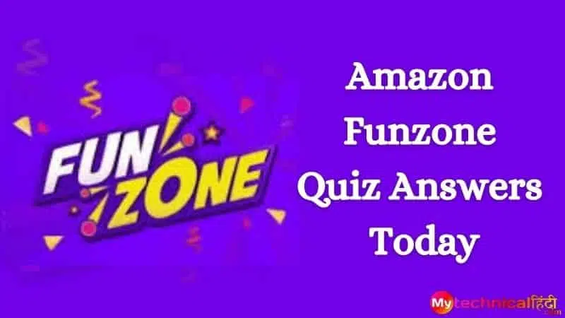 Amazon Funzone Quiz Answers Today