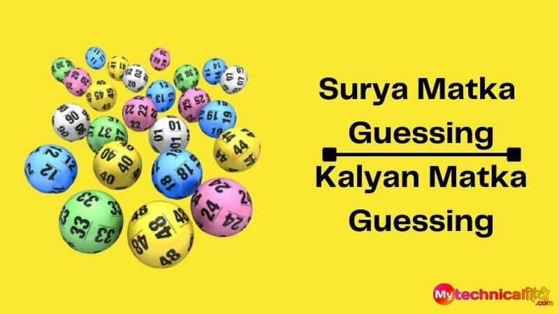 Surya Matka Guessing Kalyan Matka Guessing